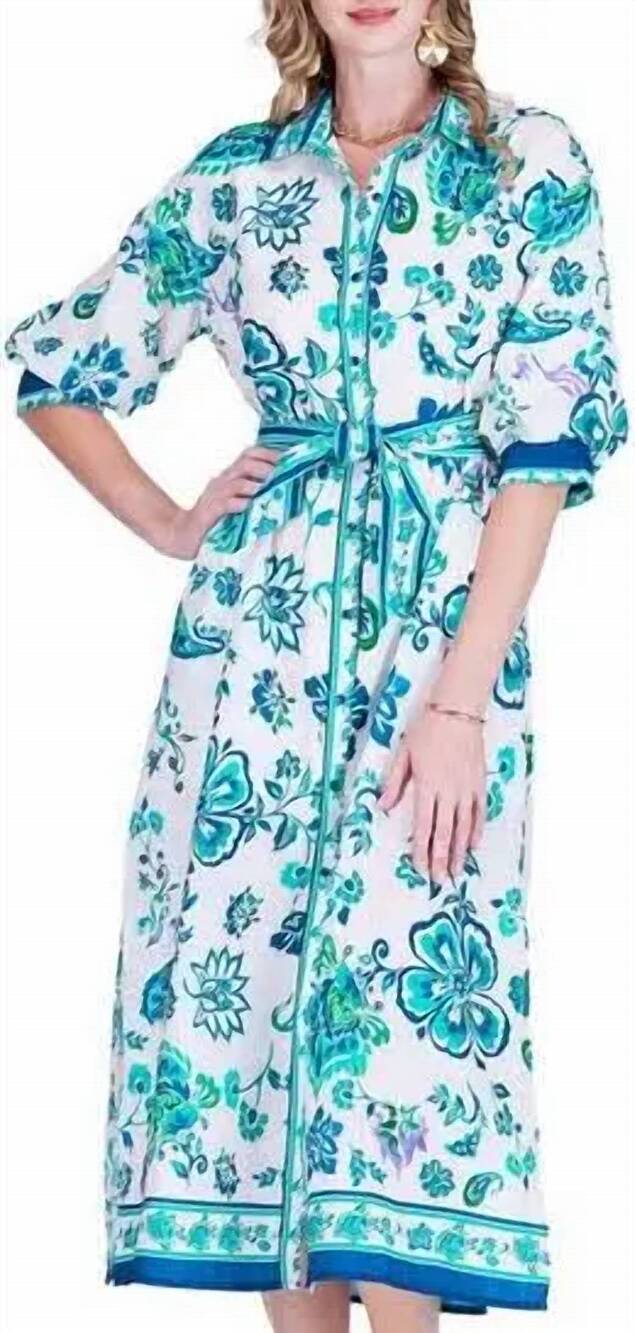 NEW JADE whisper maxi dress in blue